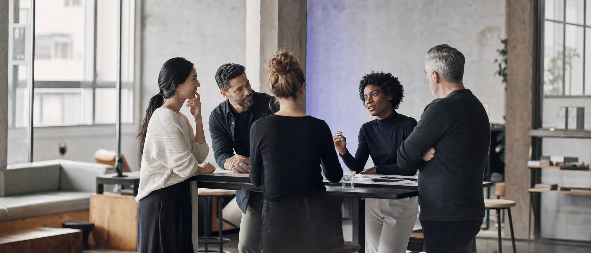 Prime Marketing team working in a modern office