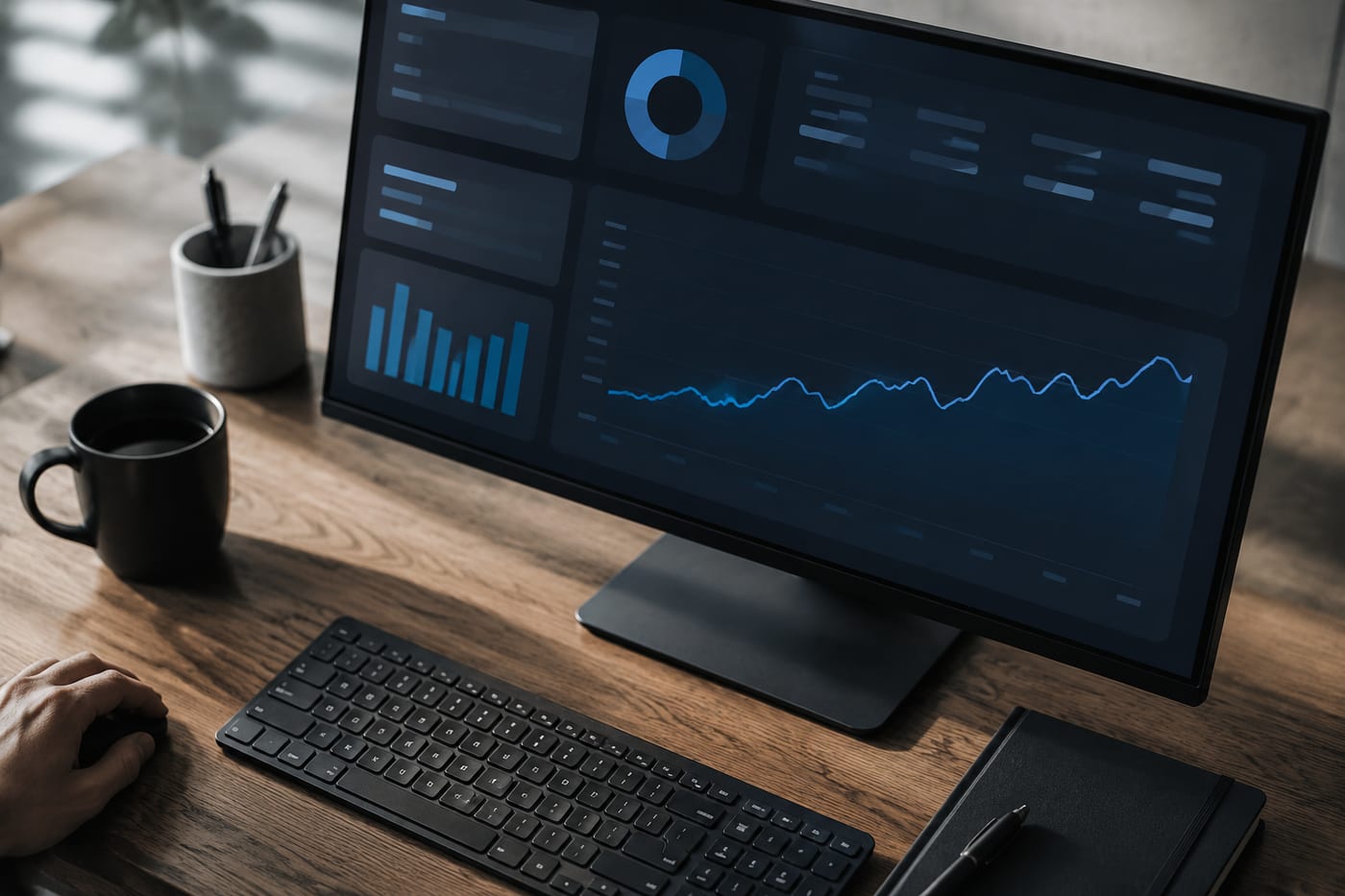 International SaaS performance dashboard